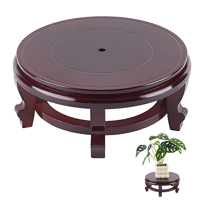 MDF Planter Holders, Flower Pot Base, Flat Round