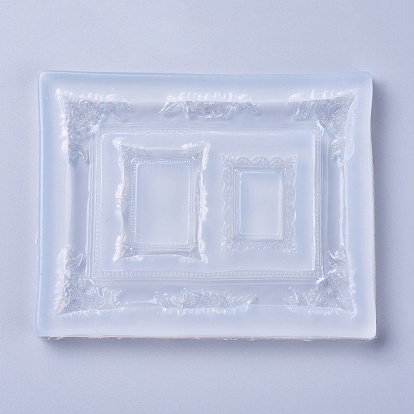 Food Grade Silicone Molds, Resin Casting Molds, For UV Resin, Epoxy Resin Jewelry Making, Photo Frame