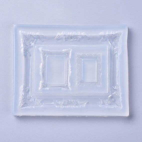 Food Grade Silicone Molds, Resin Casting Molds, For UV Resin, Epoxy Resin Jewelry Making, Photo Frame