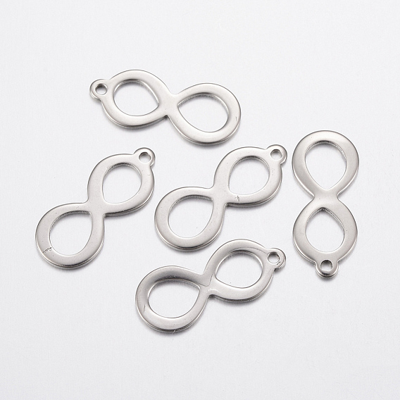 304 Stainless Steel Pendants, Infinity