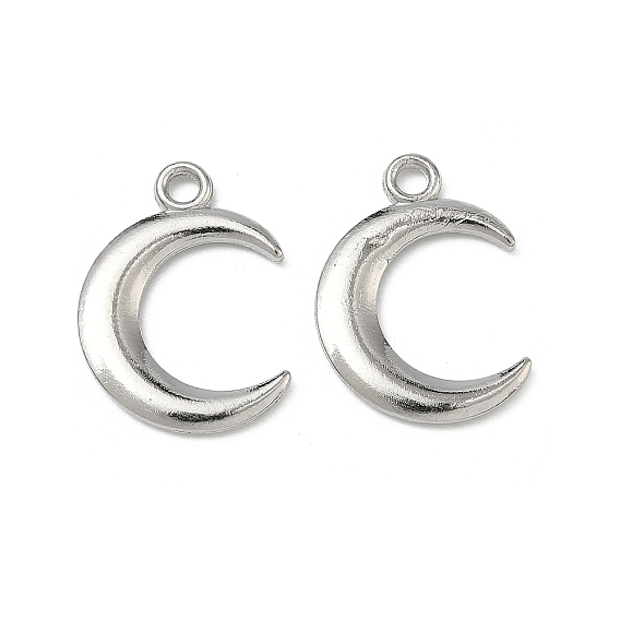 Alloy Pendants, Moon Charms
