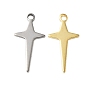 201 подвески из нержавеющей стали, крест прелести