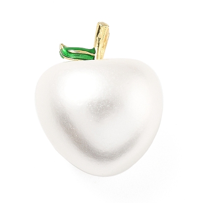 Оболочки жемчужина подвески, с латунной фурнитурой , без свинца и без кадмия, стойки покрытие, долговечный, реальный 18 k позолоченный