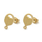 Ion Plating(IP) 304 Stainless Steel Stud Earring Findings, Balloon