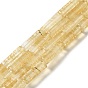 Synthetic Watermelon Stone Glass Beads Strands, Column