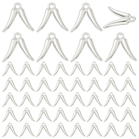 60 шт. Подвески из сплава в тибетском стиле, острый перец