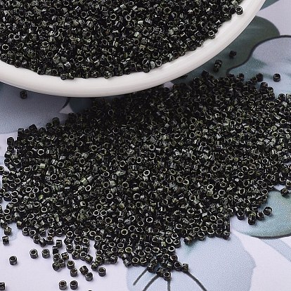 MIYUKI Delica Beads, Cylinder, Japanese Seed Beads, 11/0,  Picasso Coating