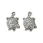 Сплавочные подвески тибетского стиля, без кадмия и без свинца, черепахи чары