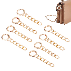 8шт. алюминиевые цепи для пандуса, сумка, удлинитель, выводы для цепей, с литыми пружинными кольцами