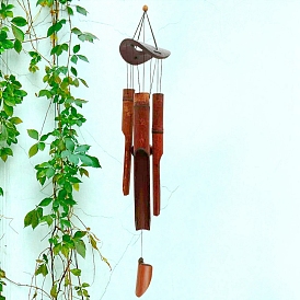 Bamboo Tube Wind Chimes, Pendant Decorations