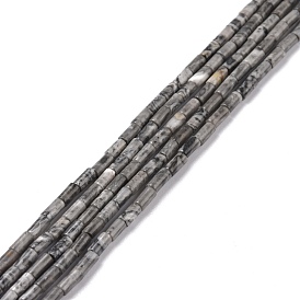 Синтезировать карту камня/камень пикассо/нити бисера яшмы пикассо, неокрашенными, колонка