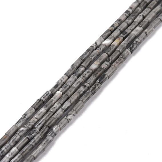 Синтезировать карту камня/камень пикассо/нити бисера яшмы пикассо, неокрашенными, колонка