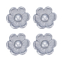 Iron Flower Display Decorations, for Home Office Desktop Decoration
