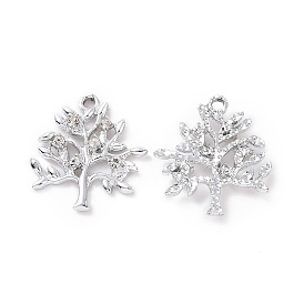 Сплава кристалла горный хрусталь подвески, Дерево прелести