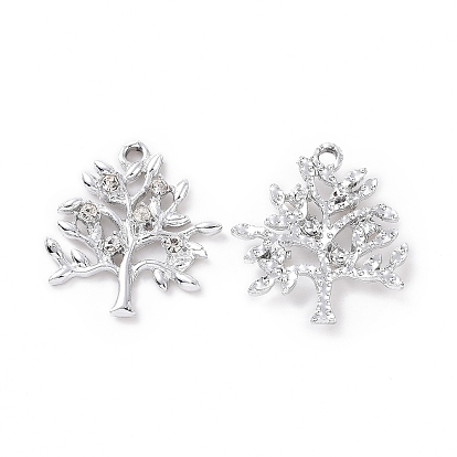 Сплава кристалла горный хрусталь подвески, Дерево прелести