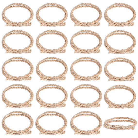 30 шт. украшения для витрин из джутового шнура