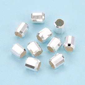 925 шарики стерлингового серебра, колонка, граненые