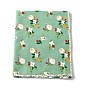 8Pcs 8 Styles Printed Floral Cotton Fabric, for Patchwork, Sewing Tissue to Patchwork, Quilting
