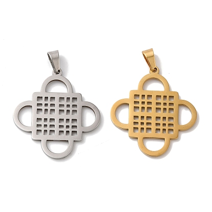 304 подвески из нержавеющей стали, лазерная резка, Адинкра символ очарования