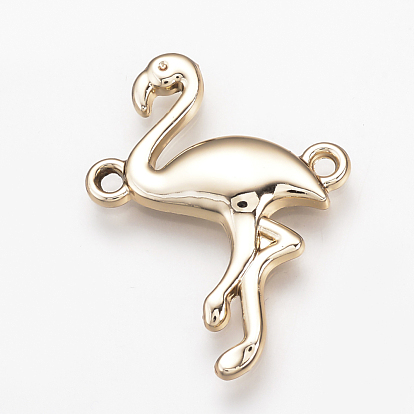 Alloy Links Connectors, Flamingo Shape