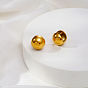 304 Stainless Steel Hoop Earrings for Women, Round