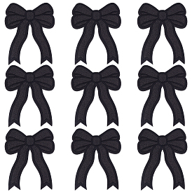 Вышивка на ткани, сетка на нашивках, термоклей, аксессуары для костюма, аппликация, бантом