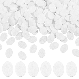 300Stück Filzcabochons, ellipsenförmige