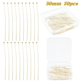 50шт. 304 штифты с шаровой головкой из нержавеющей стали