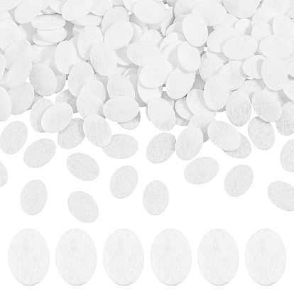 300Stück Filzcabochons, ellipsenförmige