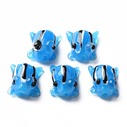 Бусины лэмпворк , лягушка