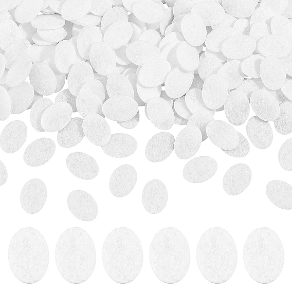 300 pièces de cabochons en feutre, ovale