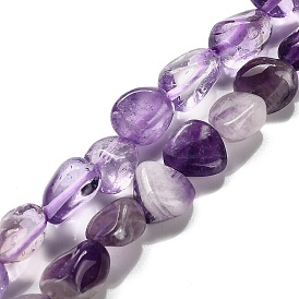 Природный аметист нитей бисера, самородки, упавший камень