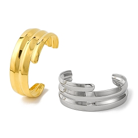 304 Stainless Cuff Steel Bangles for Women