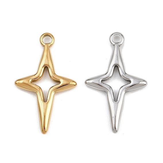 304 подвески из нержавеющей стали, звезды прелести