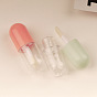 Cute Capsule Shaped Mini Lip Gloss Tubes, Refillable Lip Balm Bottles, Sample Containers