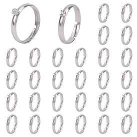 30шт. 304 компоненты кольца манжеты из нержавеющей стали, 4 настройки кольца зубца когтя