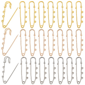 30шт. 3 цвета железная булавка брошь, килт булавка для утяжки талии брюки женские