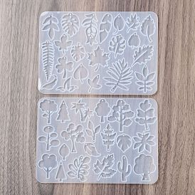 DIY Pendant Silicone Molds, Resin Casting Molds, Leaf