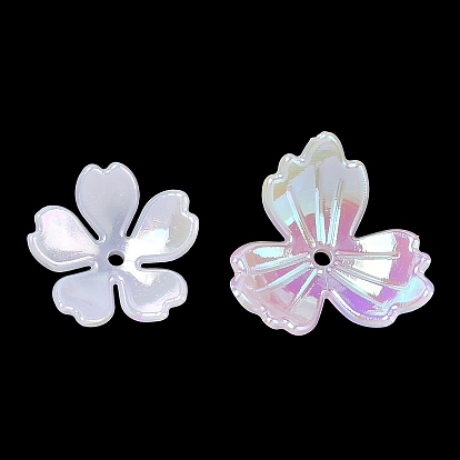 Пластиковые крышки из бисера, цветок