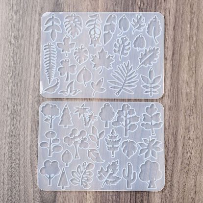 DIY силиконовые формы кулон, формы для литья смолы, лист