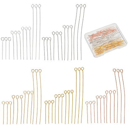 200 шт. 20 стили латунные штифты с проушинами