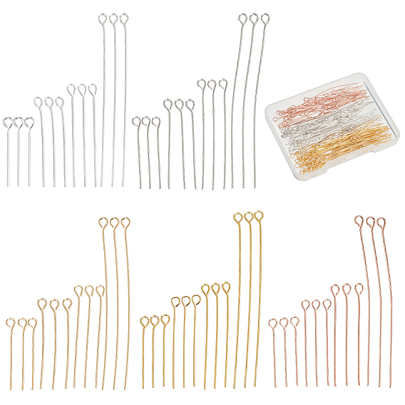 200 шт. 20 стили латунные штифты с проушинами