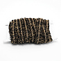 Polyamide Ribbon with Aluminum Curb Chain, Flat