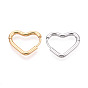 Серьги из 304 нержавеющей стали, сердце