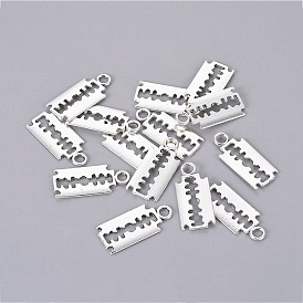 Сплавочные подвески тибетского стиля, лезвие, без кадмия и без свинца