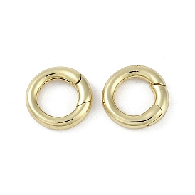 Brass Spring Gate Rings, Oval