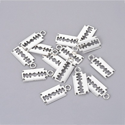 Сплавочные подвески тибетского стиля, лезвие, без кадмия и без свинца