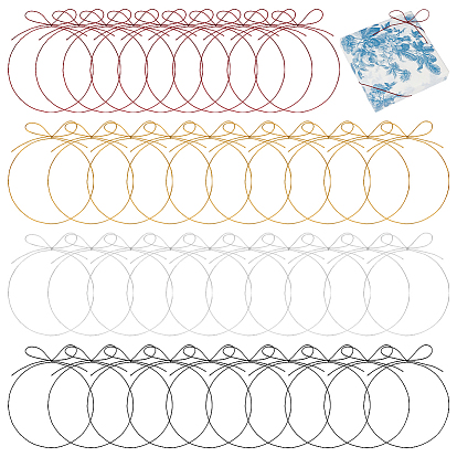 Кабельные стяжки для подарочной коробки с пет-лентой для животных, бантом