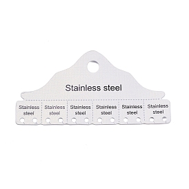 Бумажные открытки для ювелирных изделий, треугольные