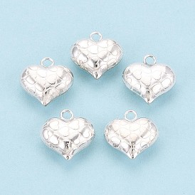 925 стерлингового серебра прелести сердца, 